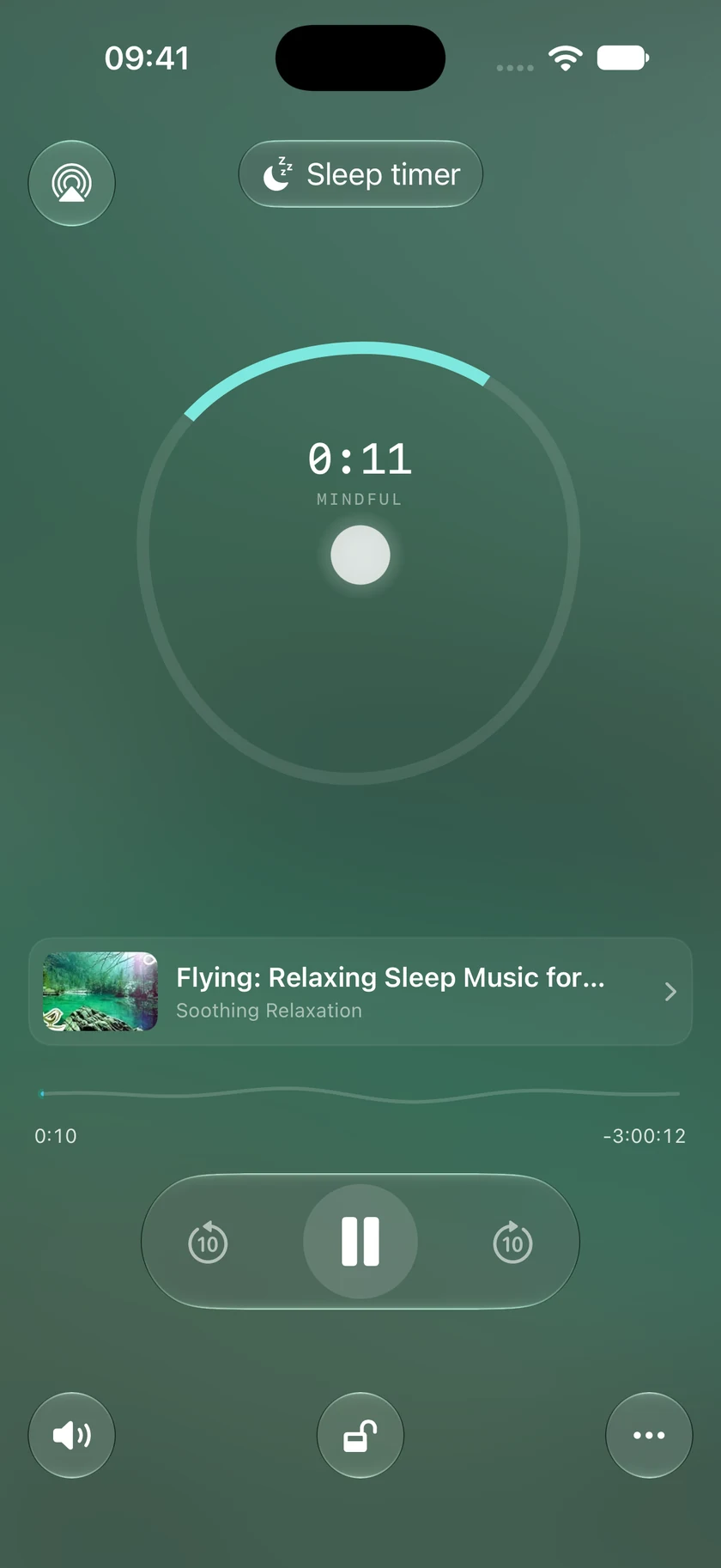 Self player playing the Flying video by Soothing Relaxation